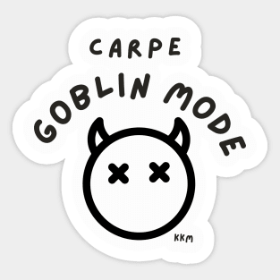 Carpe Goblin Sticker